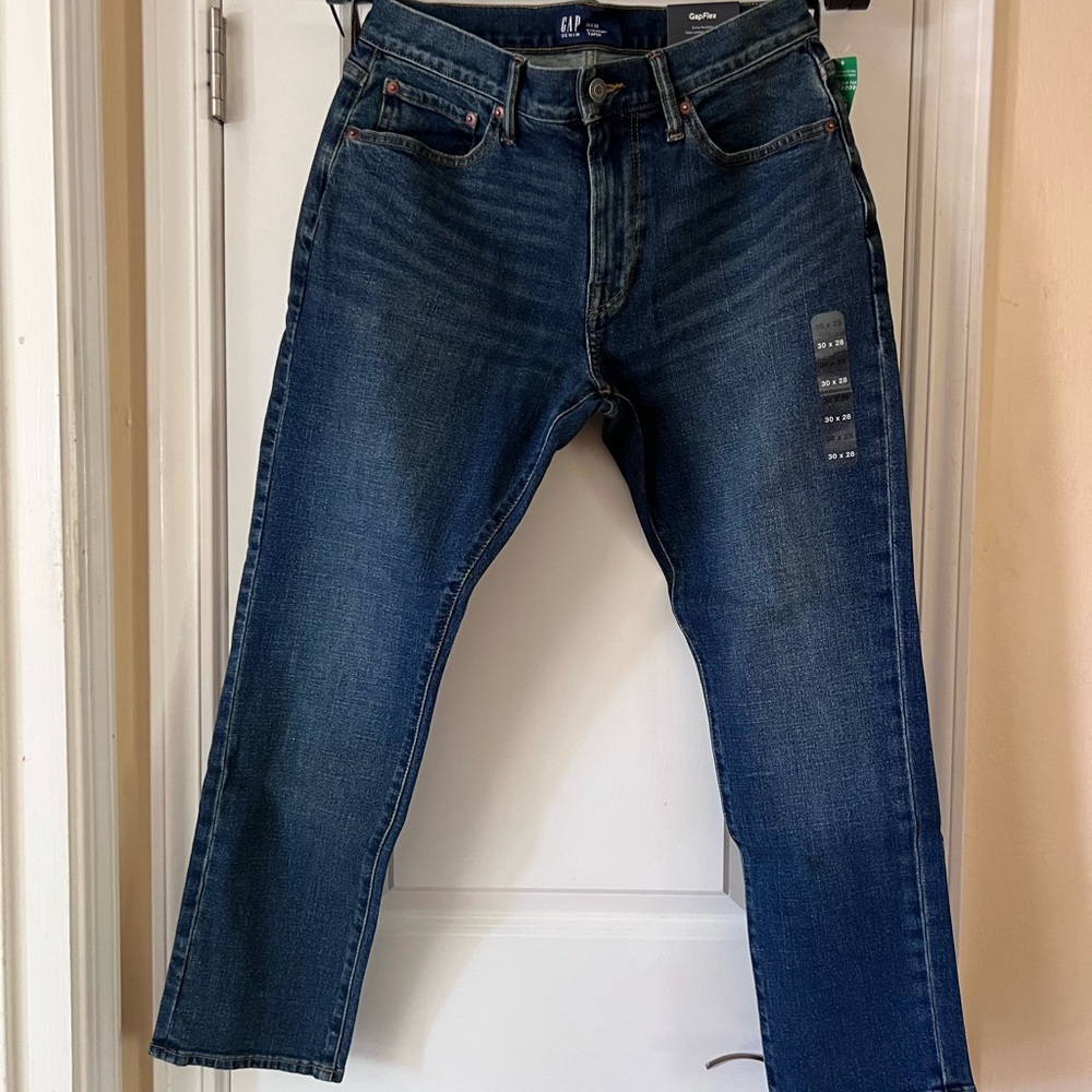 GAP Men's Classic Indigo Straight Jeans